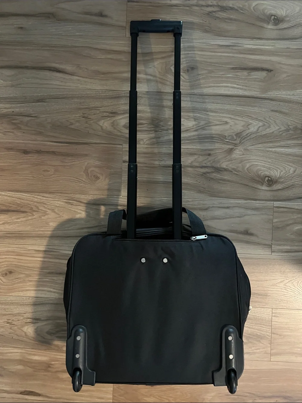 Global Gear Black and Gray Travel Under Seat Carry-On Suitcase